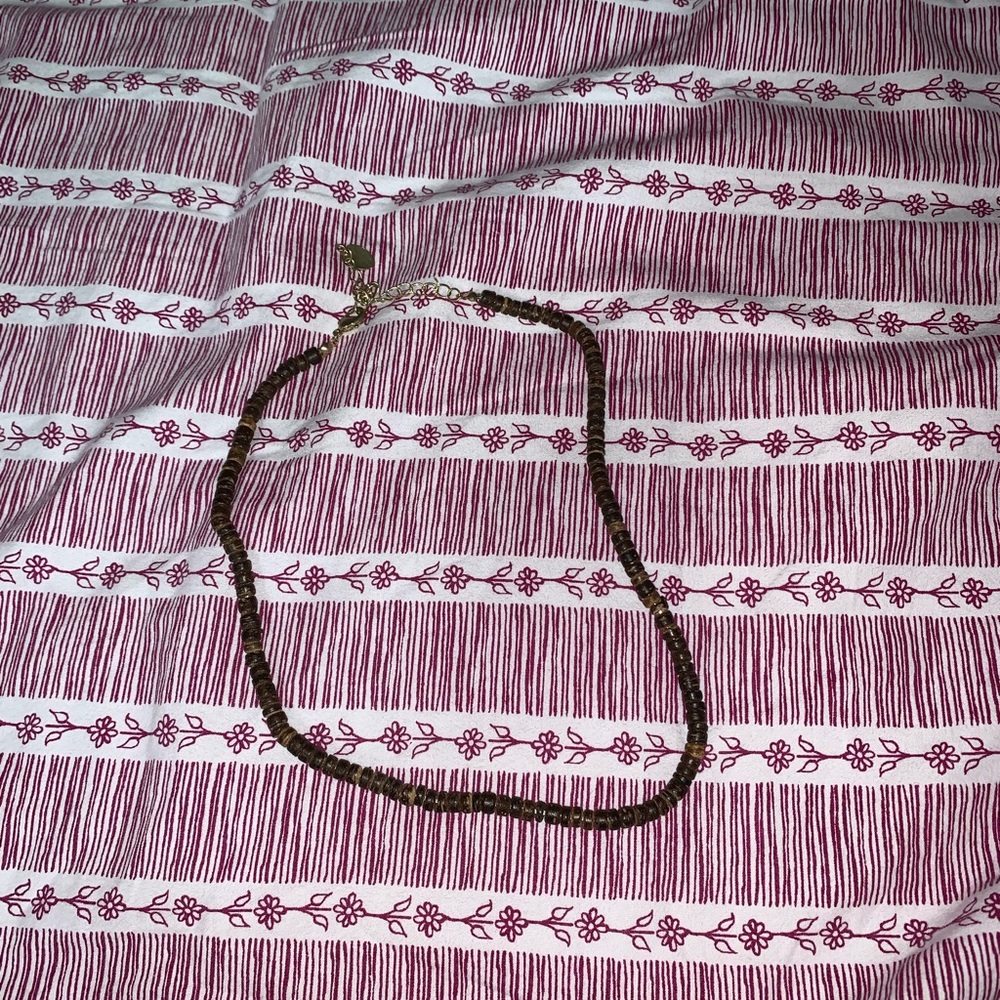 brown necklace